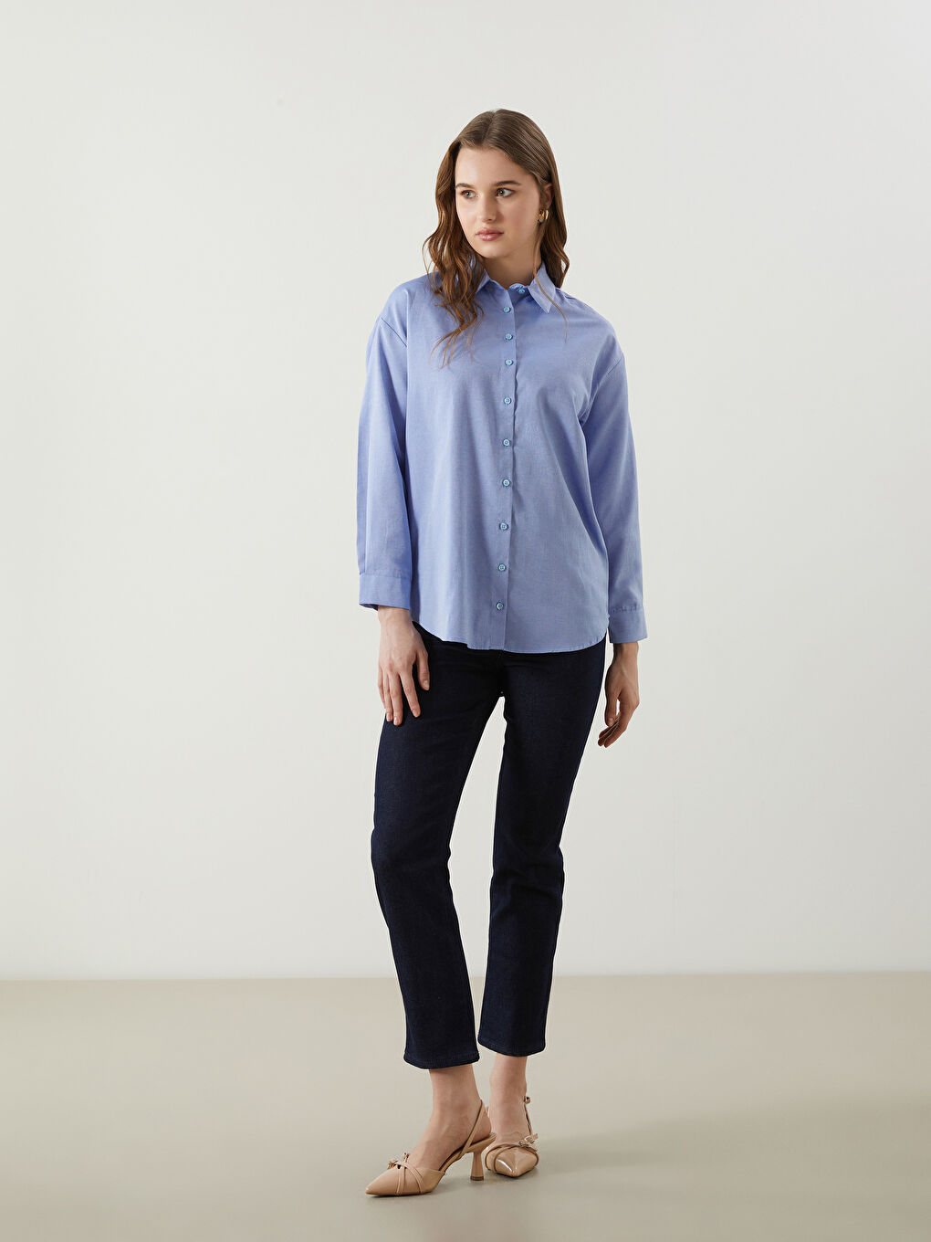 Standard Fit Women's Shirt -S5MU37Z8-Z4T