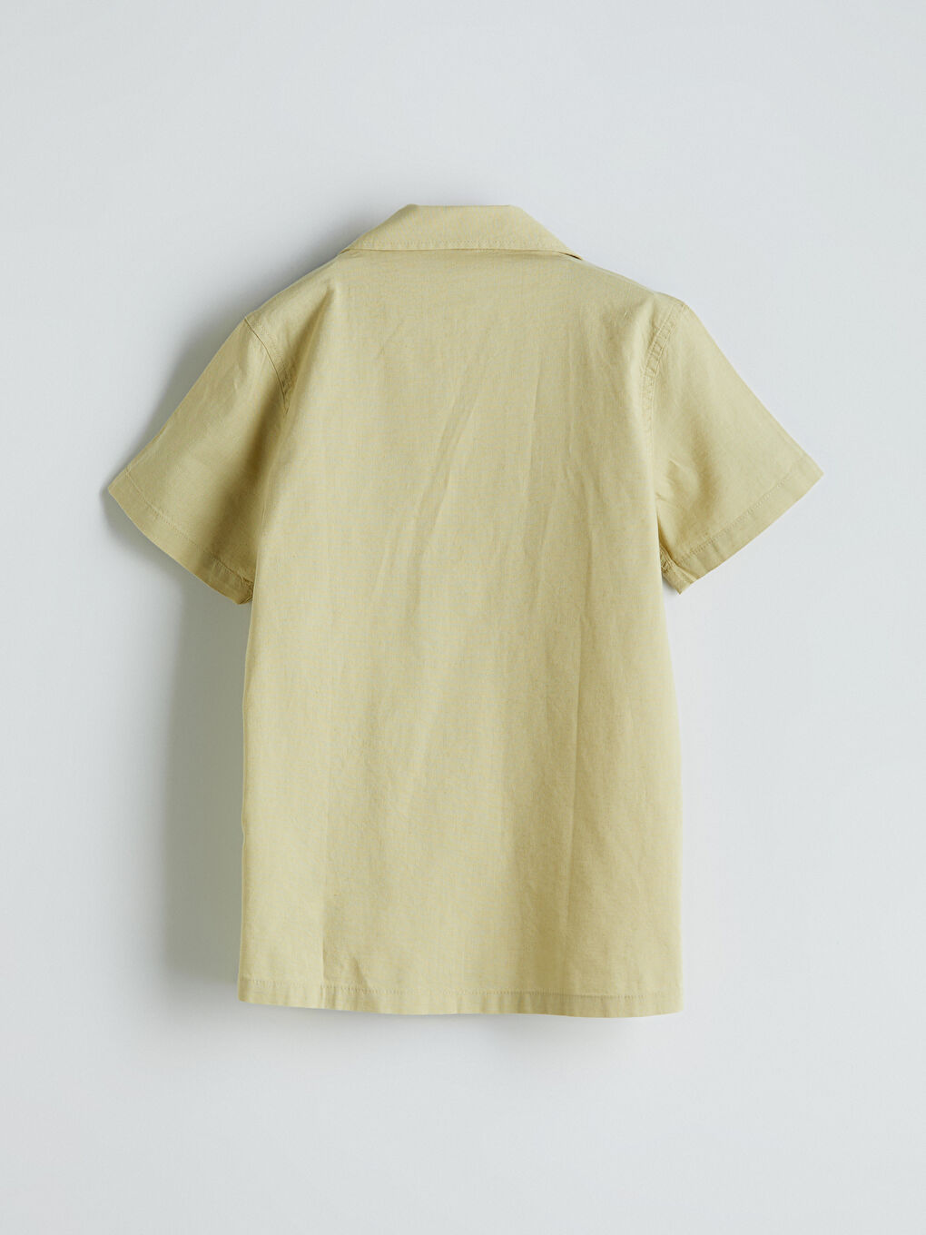 Linen Blend Boys' Shirt -S5MV20Z4-FMD