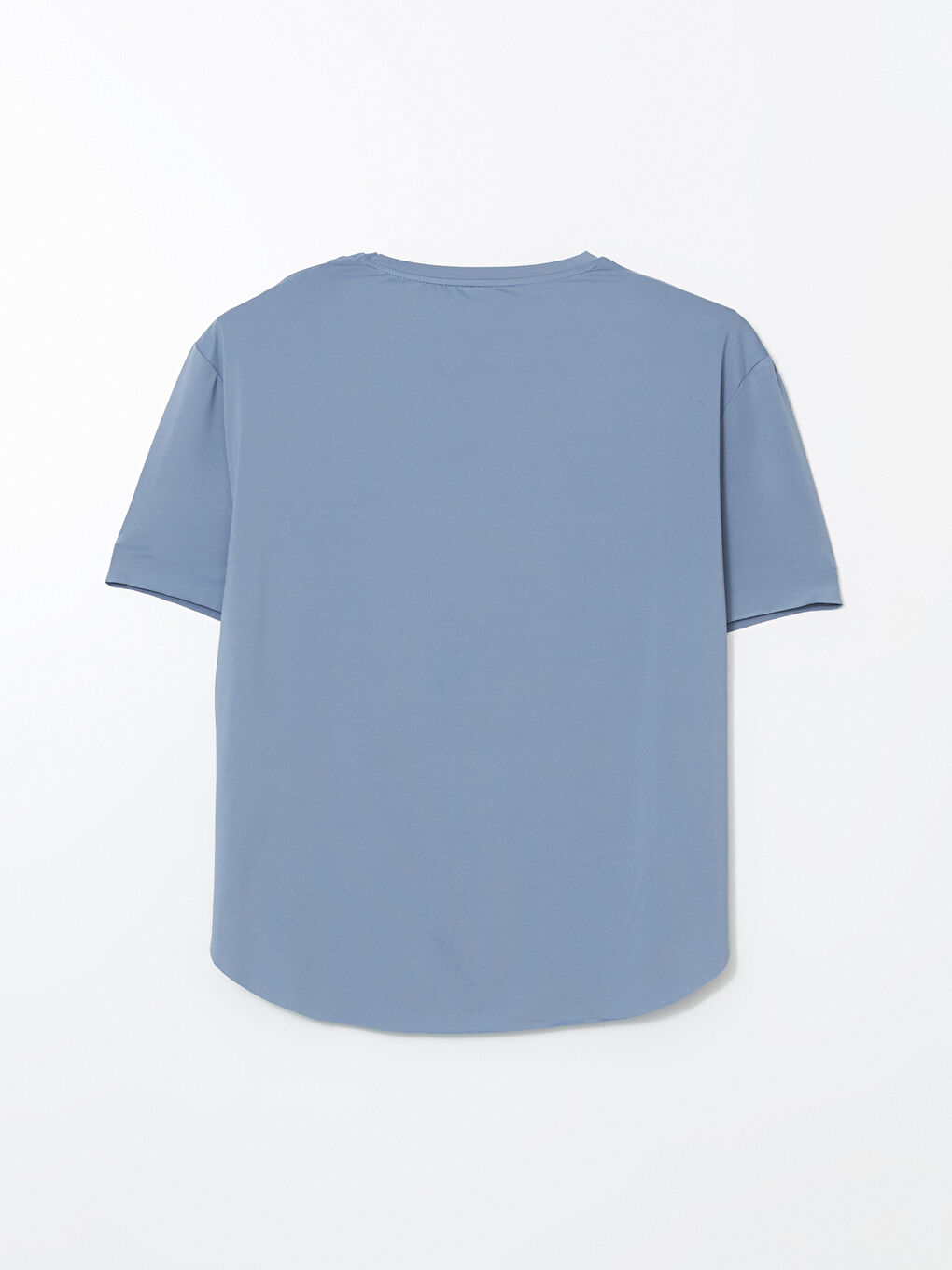 Mavi Bisiklet Yaka Kadın Spor Tişört-5