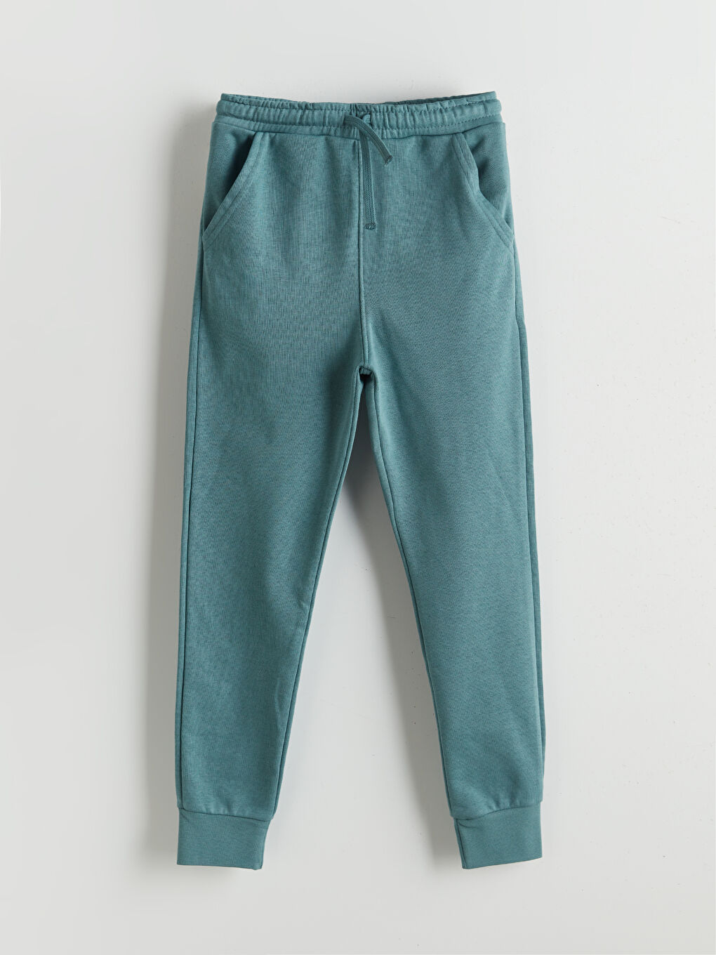 Yeşil Beli Lastikli Erkek Çocuk Jogger  Eşofman Altı