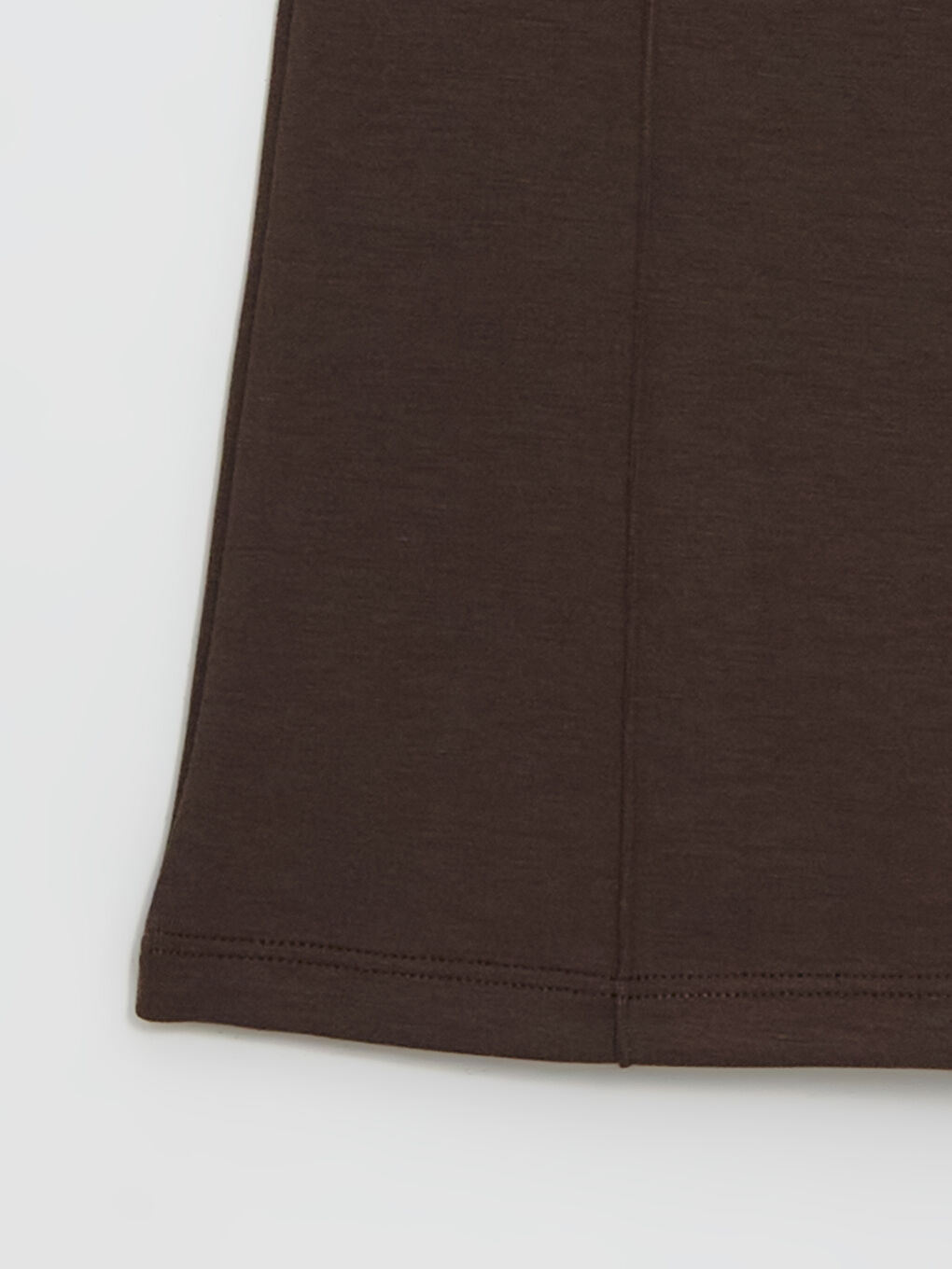 Kahverengi Dik Yaka Soft Touch Kız Çocuk Eşofman Takım-5