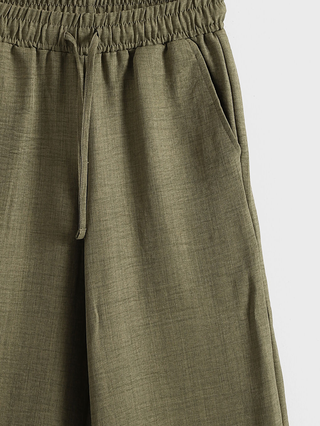 Elasticated Waist Women's Trousers-3