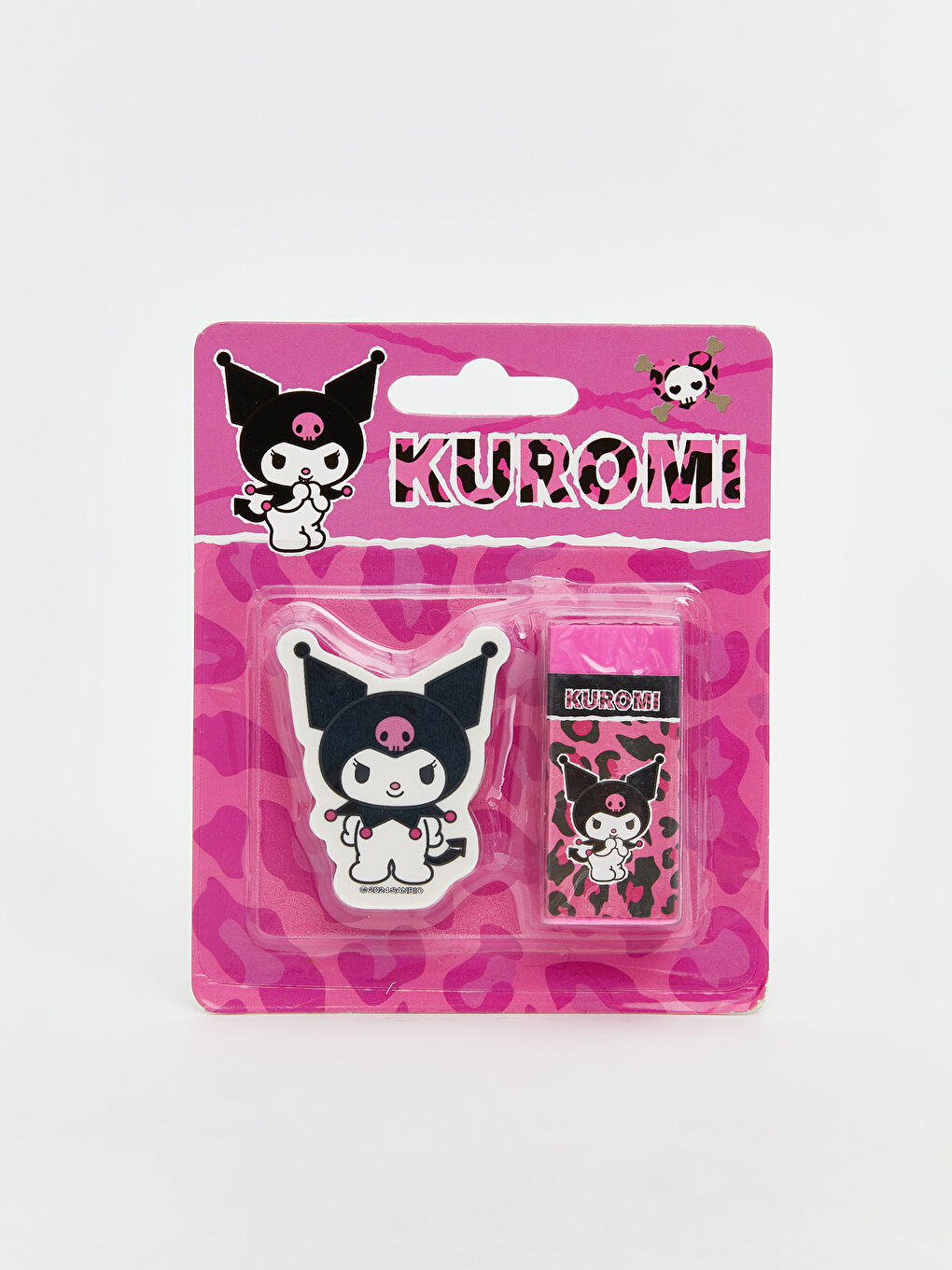 Hello Kitty Kuromi Baskılı Silgi Seti