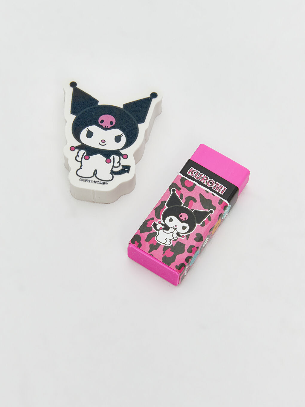 Hello Kitty Kuromi Baskılı Silgi Seti - 1