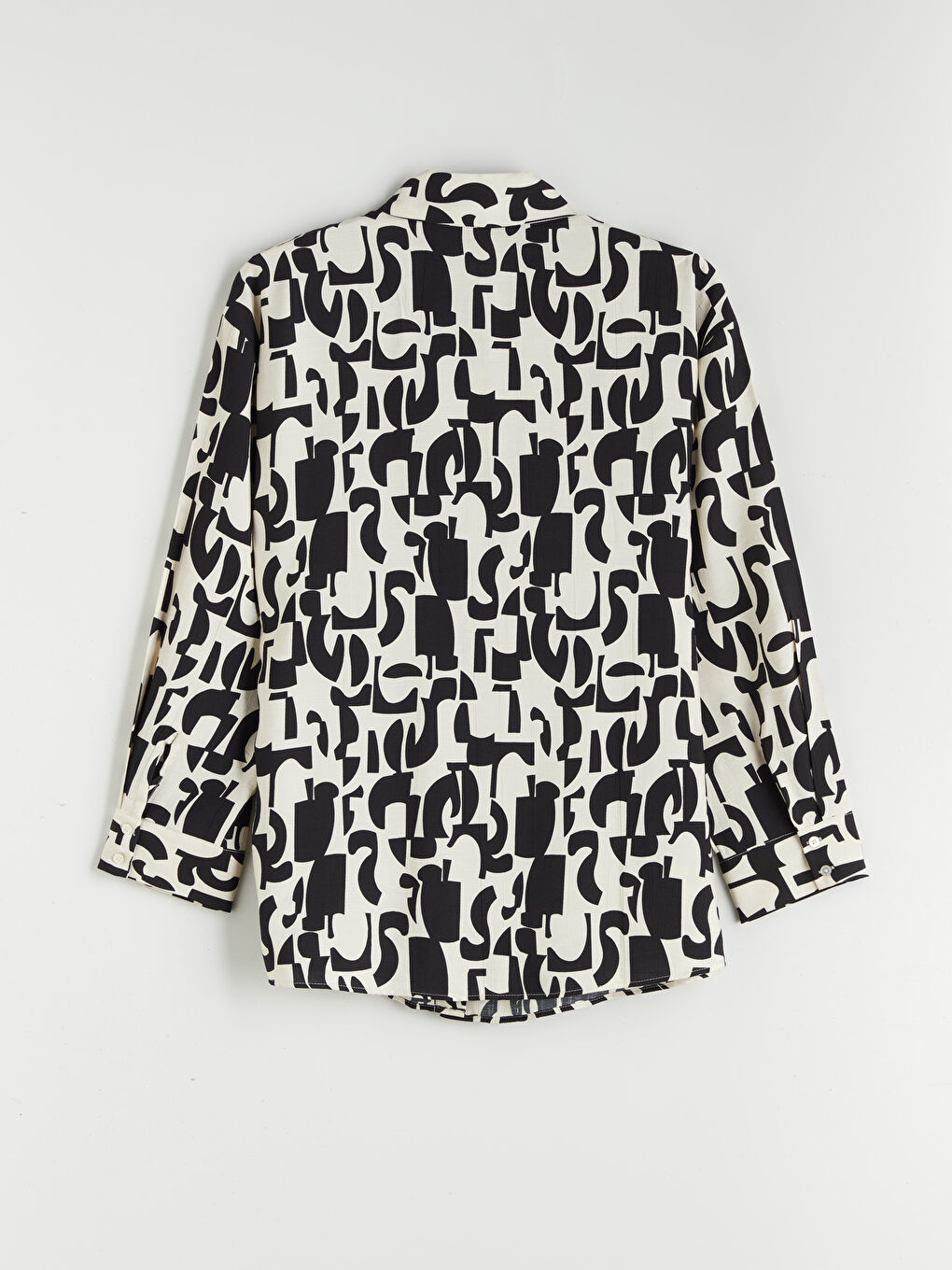 LCW Modest Patterned Women's Shirt Tunic -S5MY93Z8-LQJ