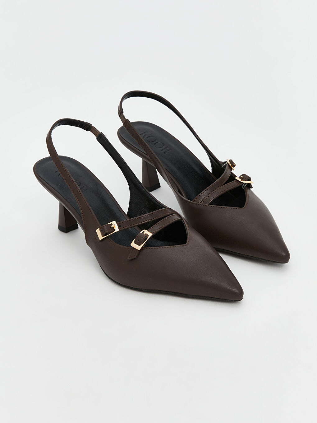 حذاء بكعب عالي بمقدمة مدببة للسيدات-2