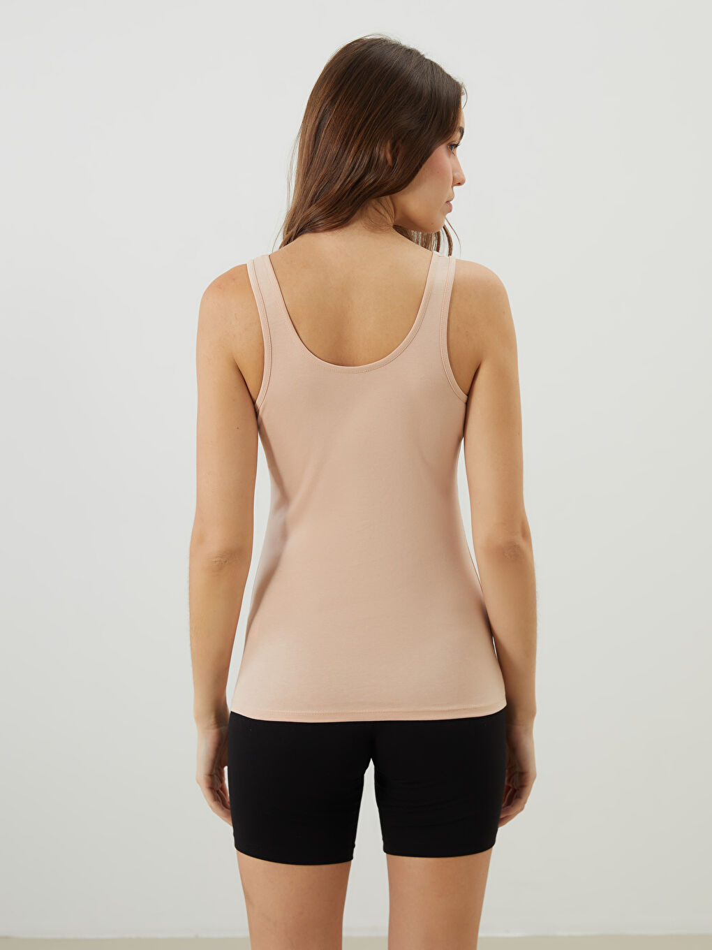 U Neck Women's Vest 2 Pack -S5N014Z8-FFB