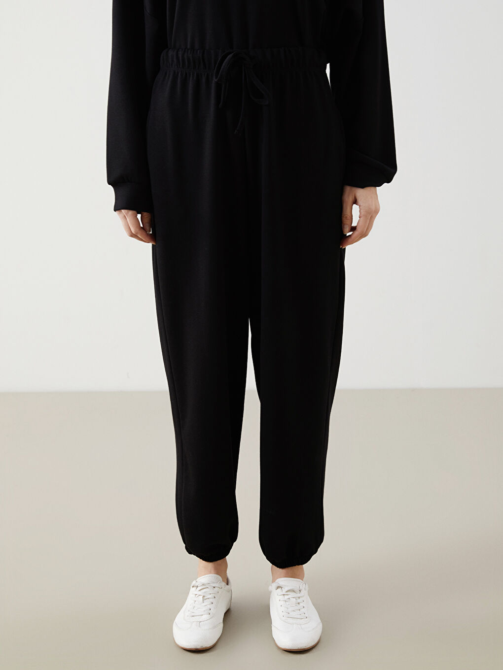 Elastic Waist Women's Jogger Sweatpants -S5N028Z8-UP7