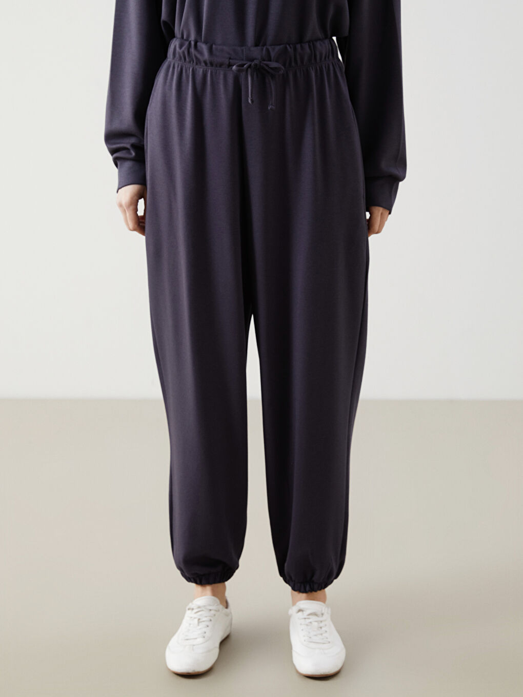 Elastic Waist Women's Jogger Sweatpants -S5N028Z8-Z7Z