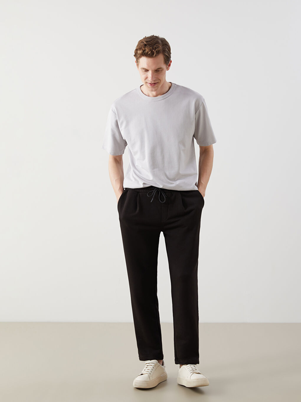 Relaxed Fit Men's Sweatpants -S5N033Z8-CVL