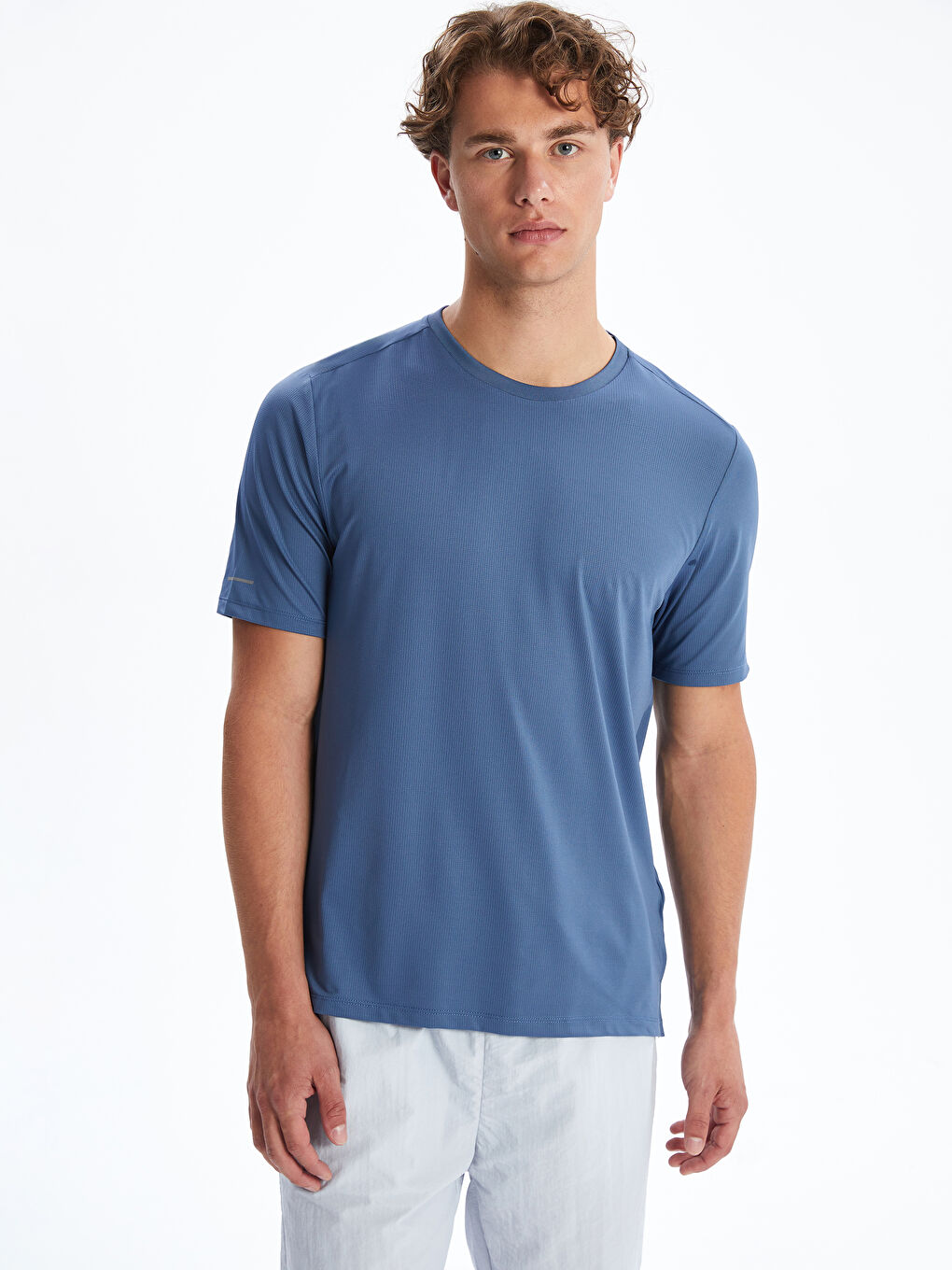 XSIDE ACTIVE Crew Neck Men's Sports T-Shirt -S5N075Z8-CVB