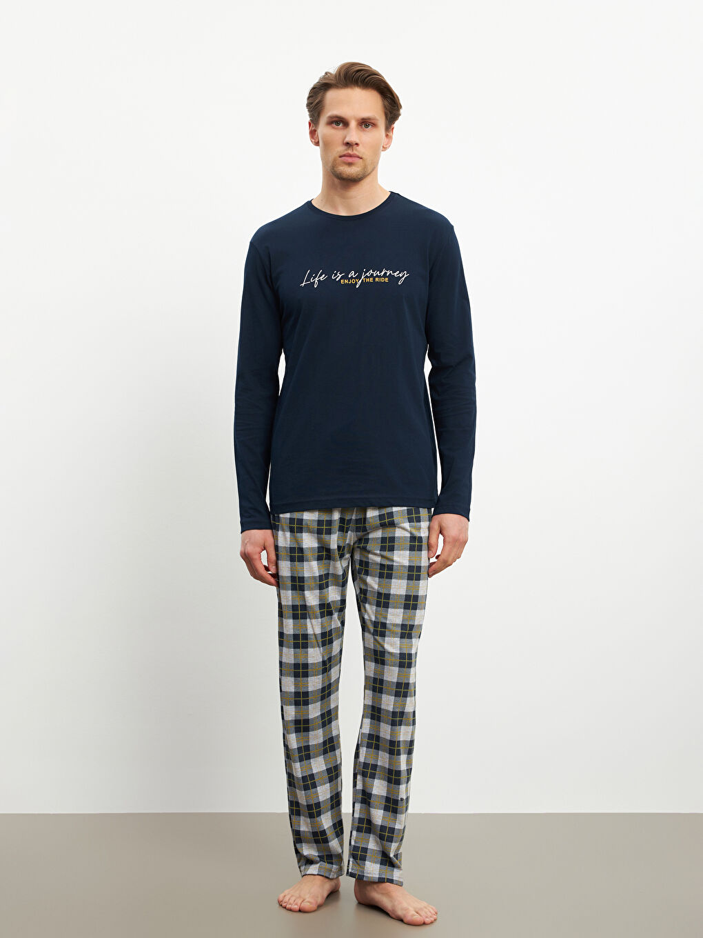 Standard Fit Men's Pajama Set -S5N083Z8-LRW