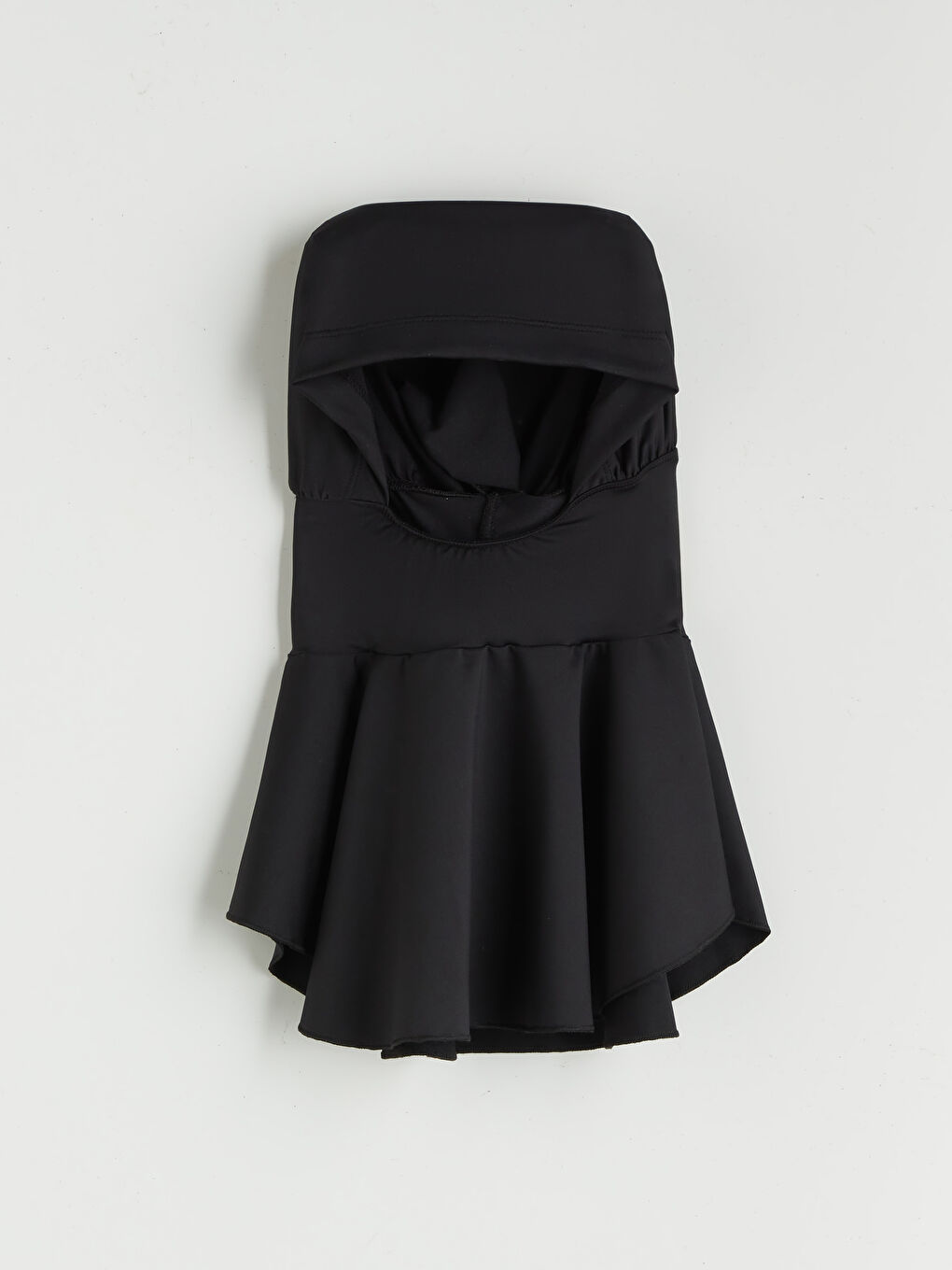 Siyah Kadın Tesettür Deniz Bonesi