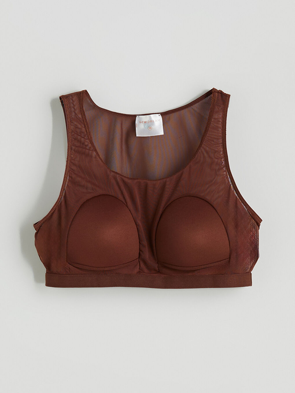 LCW DREAM Woman BROWN Modest Swimsuit -S5N141Z8-LQY
