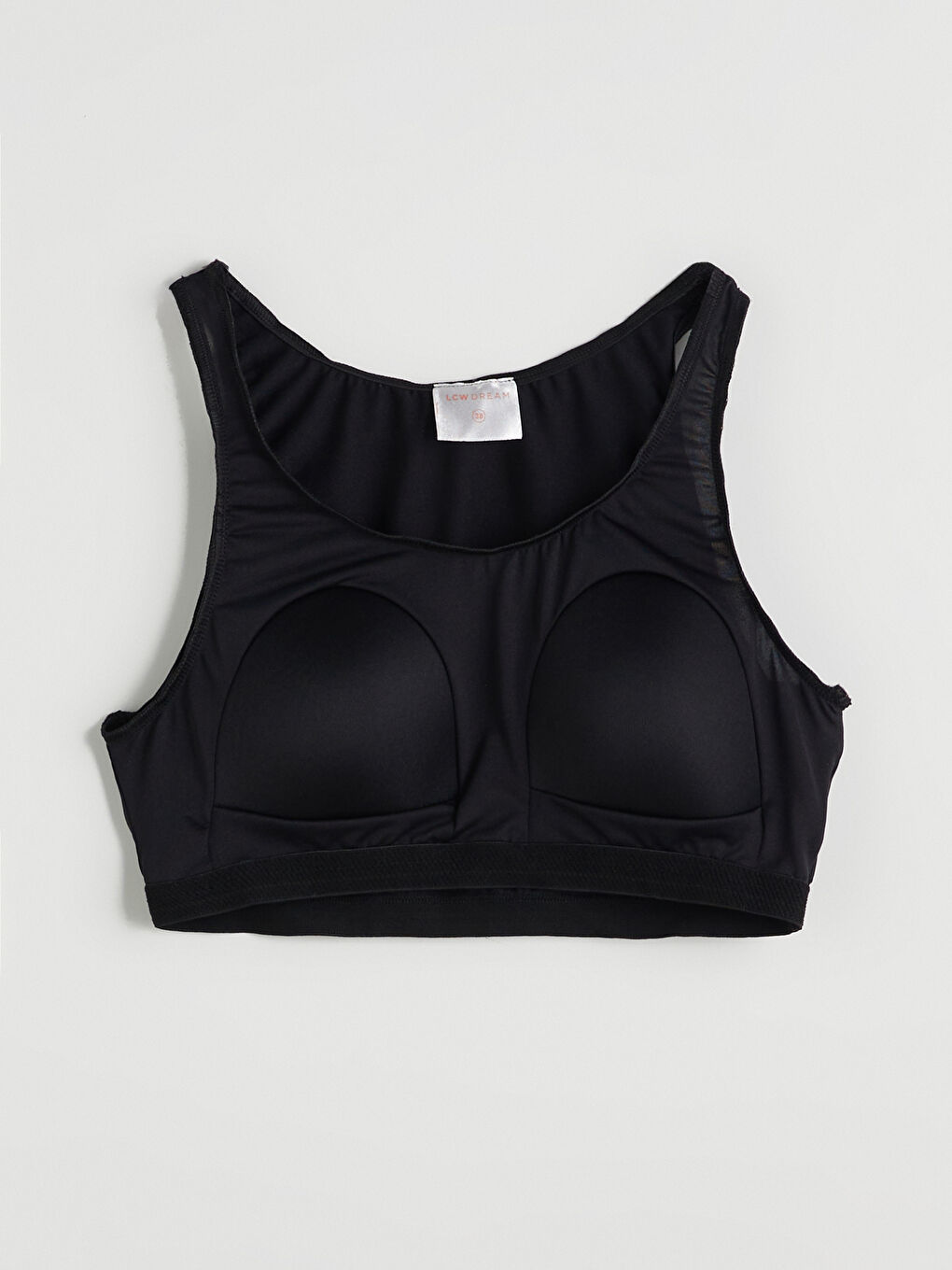 Siyah Dik Yaka Leopar Desenli Kadın Tesettür Mayo Takımı-7