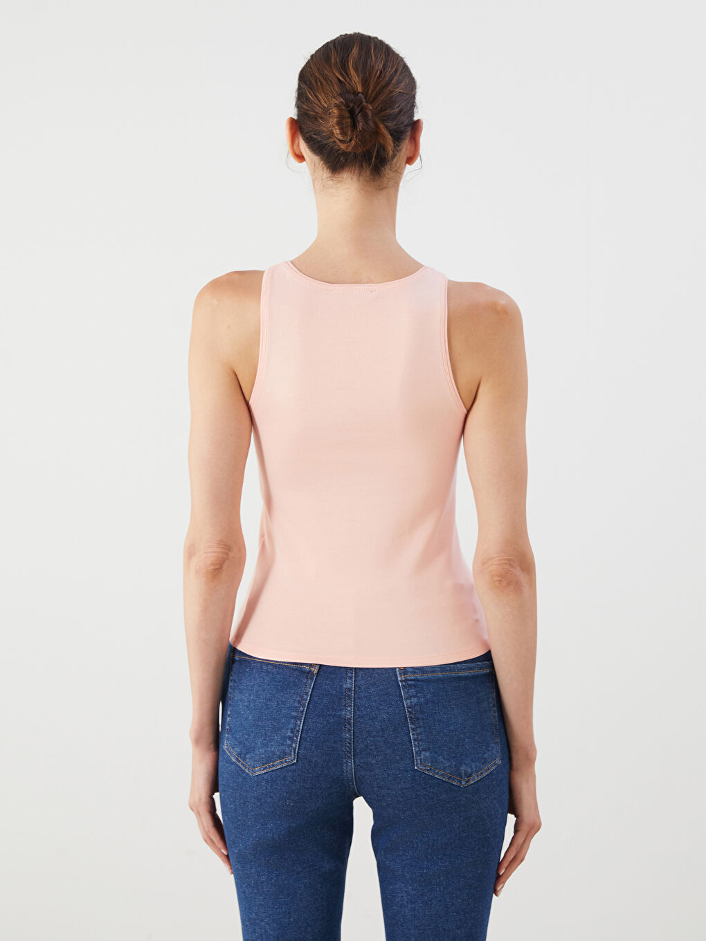 LCWAIKIKI Classic Crew Neck Women's Tank Top -S5N288Z8-G6S