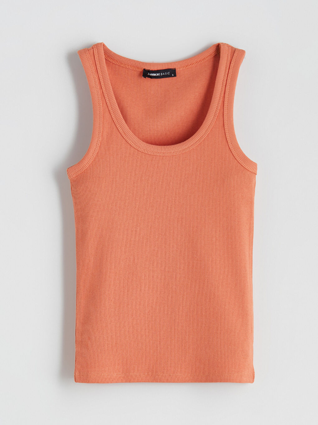 LCWAIKIKI Classic U Neck Women's Tank Top -S5N289Z8-GLF