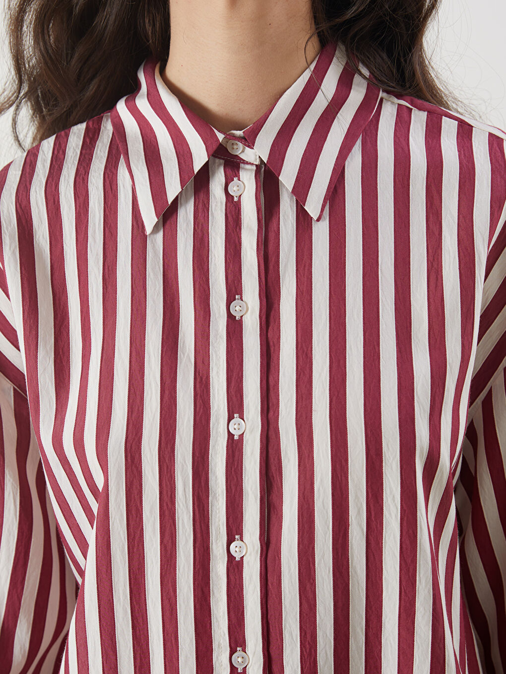 Striped Women's Shirt Tunic -S5N323Z8-LET