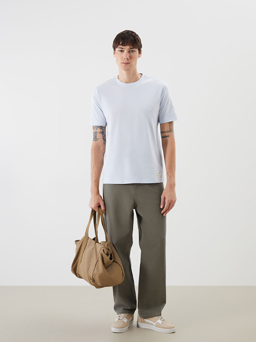 XSIDE Crew Neck Jersey Men's T-Shirt -S5N342Z8-J0L