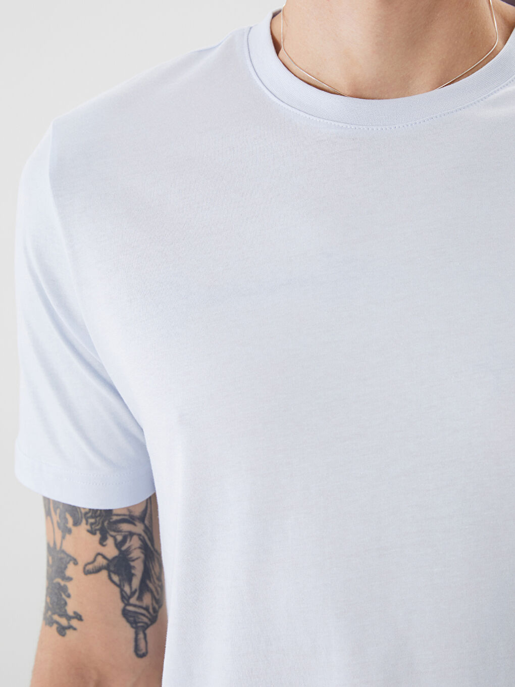 XSIDE Crew Neck Jersey Men's T-Shirt -S5N342Z8-J0L