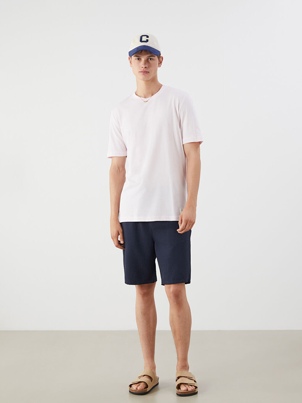 XSIDE Crew Neck Jersey Men's T-Shirt -S5N342Z8-J3N