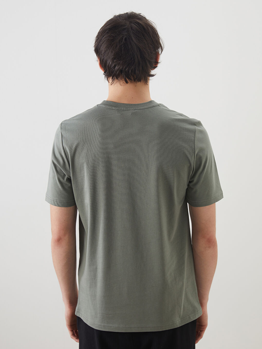 Crew Neck Jersey Men's T-Shirt -S5N342Z8-YRC