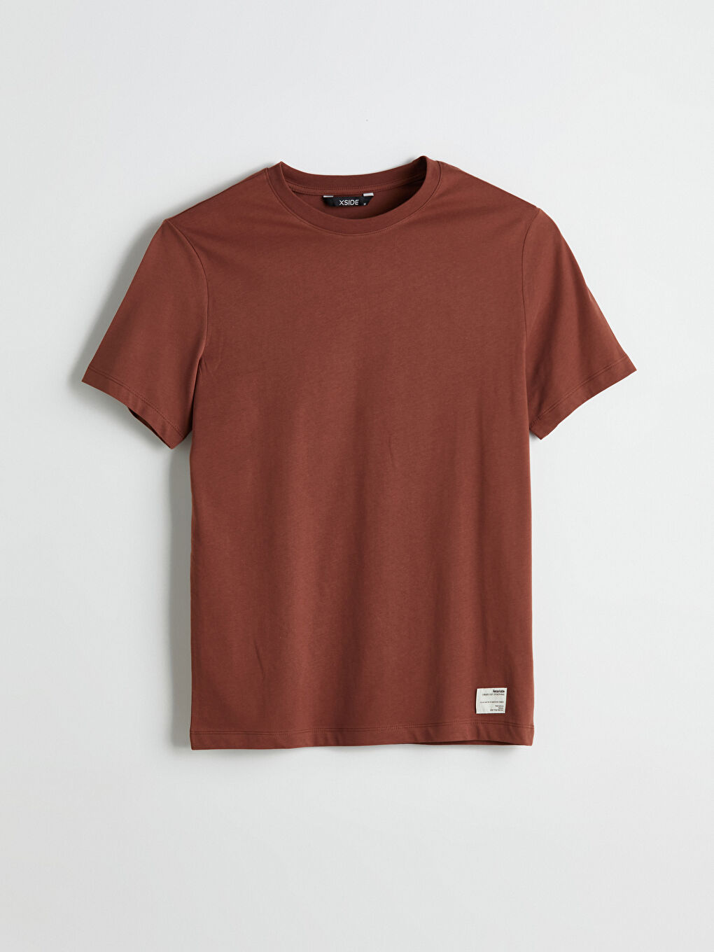 Crew Neck Short Sleeve Combed Cotton Men's T-shirt -S5N342Z8-ZK2
