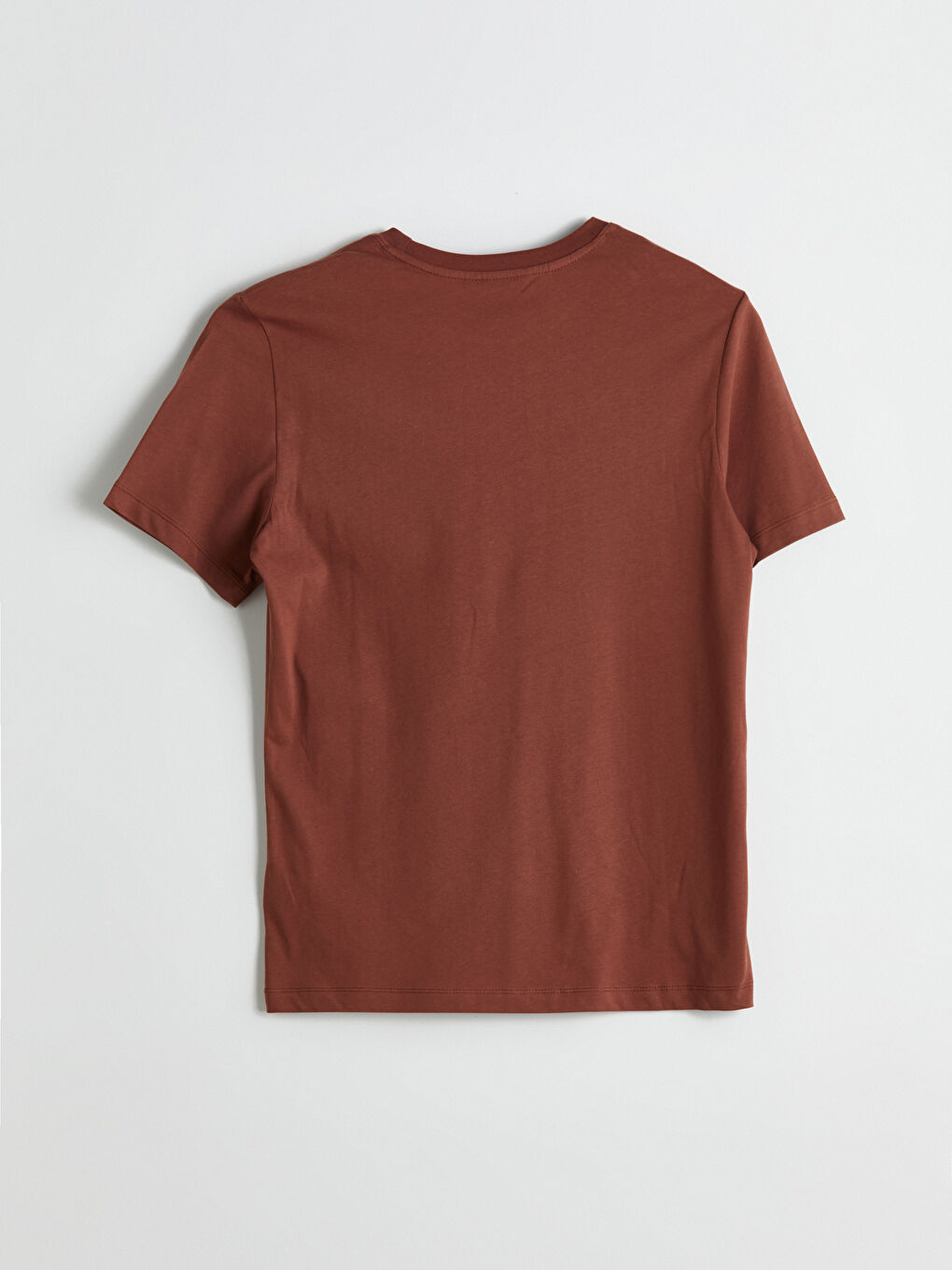 Crew Neck Short Sleeve Combed Cotton Men's T-shirt -S5N342Z8-ZK2
