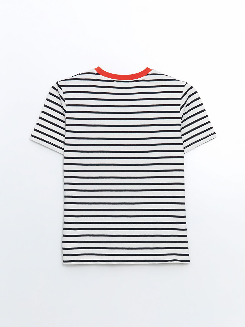 Crew Neck Striped Women T-Shirt -S5N348Z8-CXD