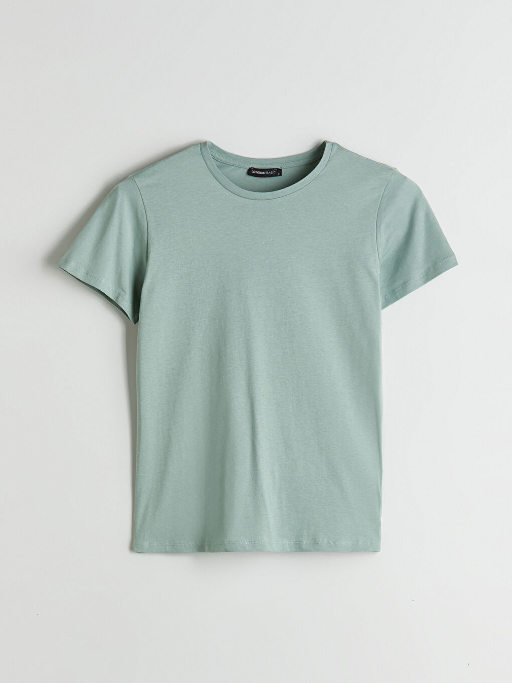 LCWAIKIKI Classic Crew Neck Women's T-Shirt -S5N360Z8-GCS
