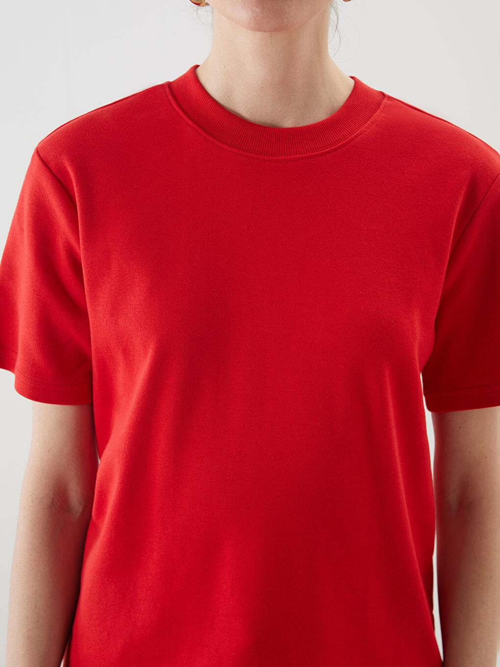 Crew Neck Women's T-Shirt -S5N361Z8-HMW