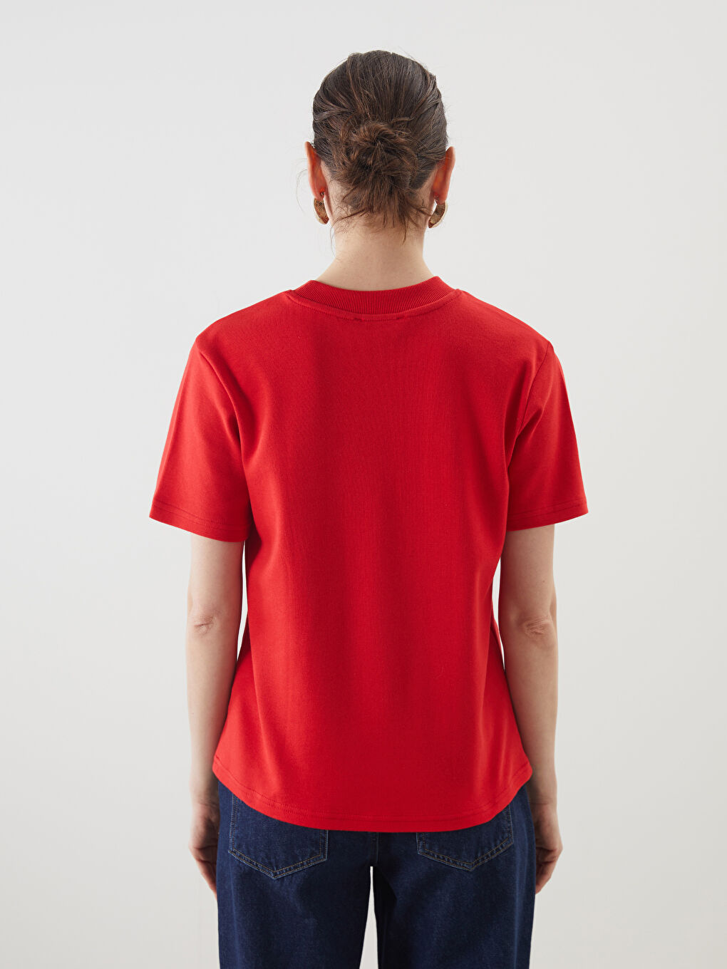 Crew Neck Women's T-Shirt -S5N361Z8-HMW