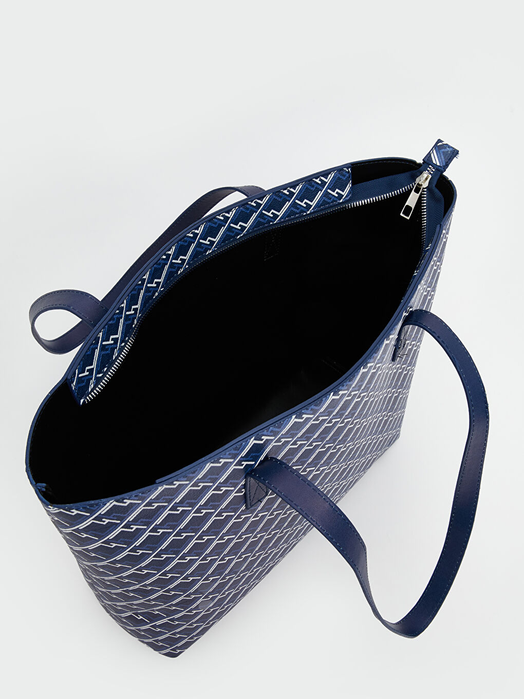 LCW ACCESSORIES Lacivert Deri Görünümlü Kadın  Kol Çantası - 3