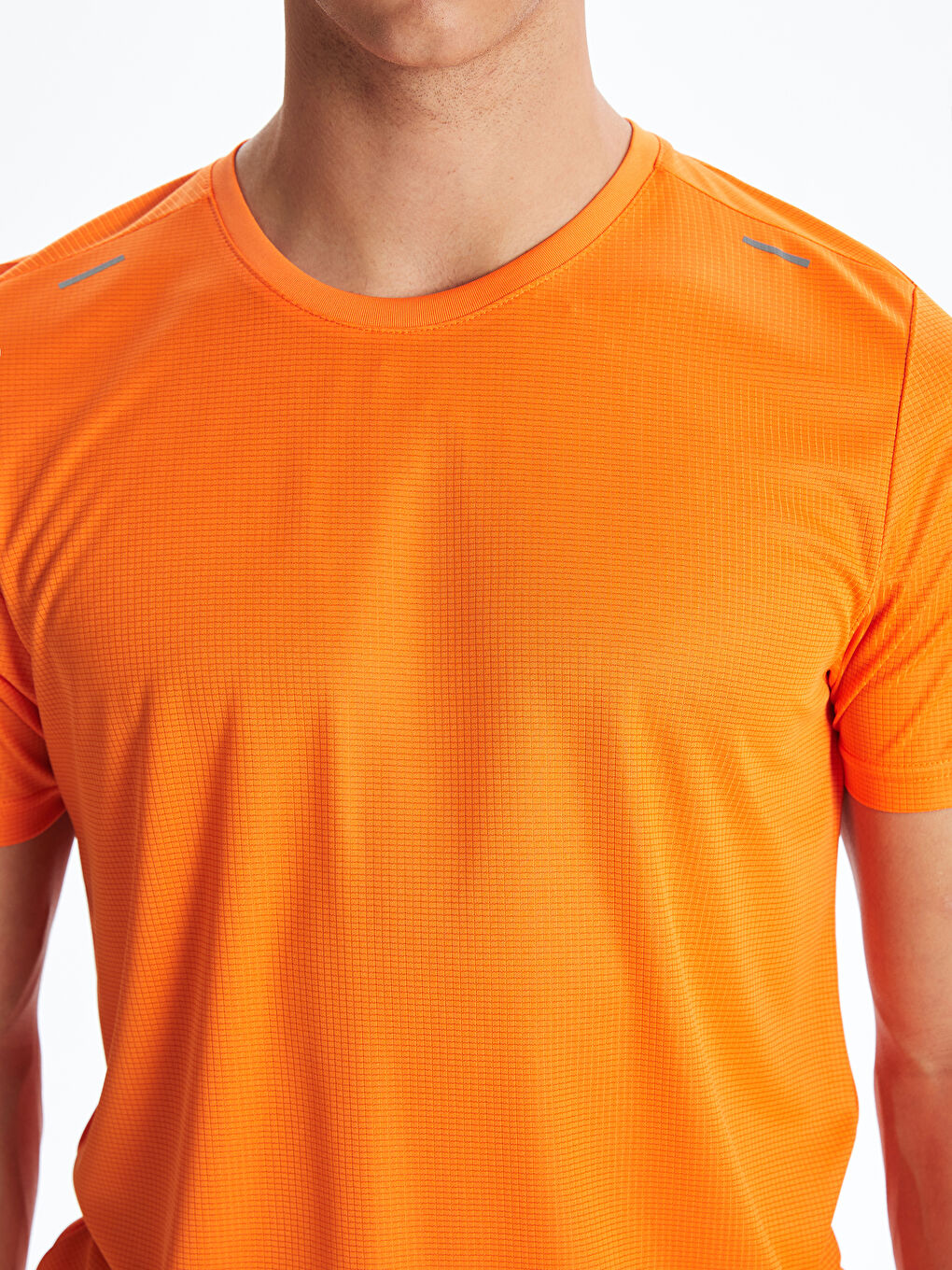 Crew Neck Short Sleeve Men's Sports T-Shirt -S5N447Z8-GMN