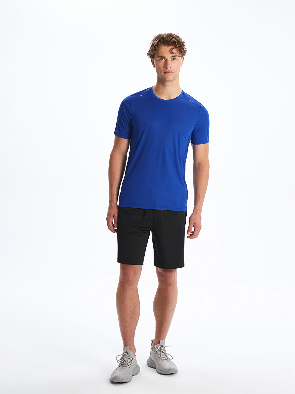 Crew Neck Short Sleeve Men's Sports T-Shirt -S5N447Z8-HSJ