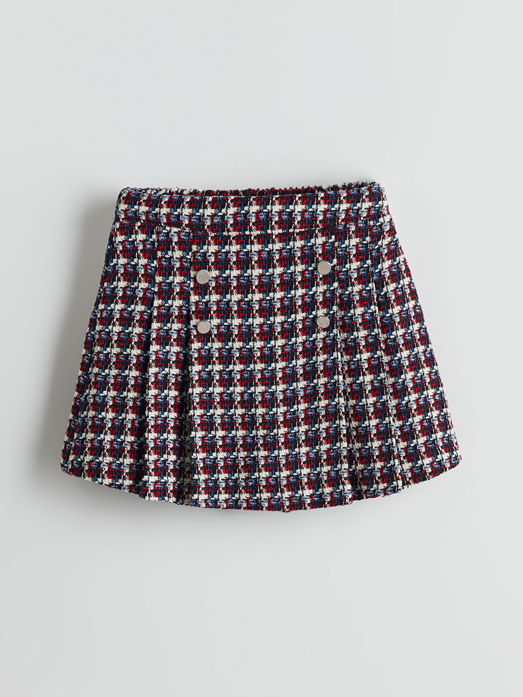 Siyah Beli Lastikli Kız Çocuk Şort Etek