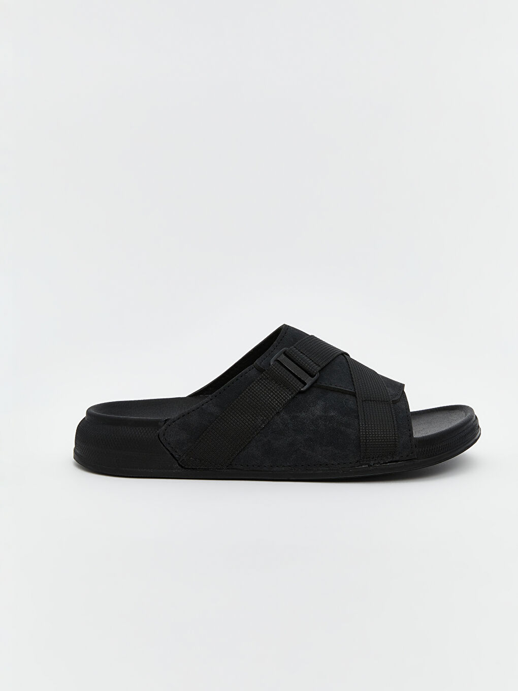 Faux Suede Men's Slippers -S5N549Z8-CVL