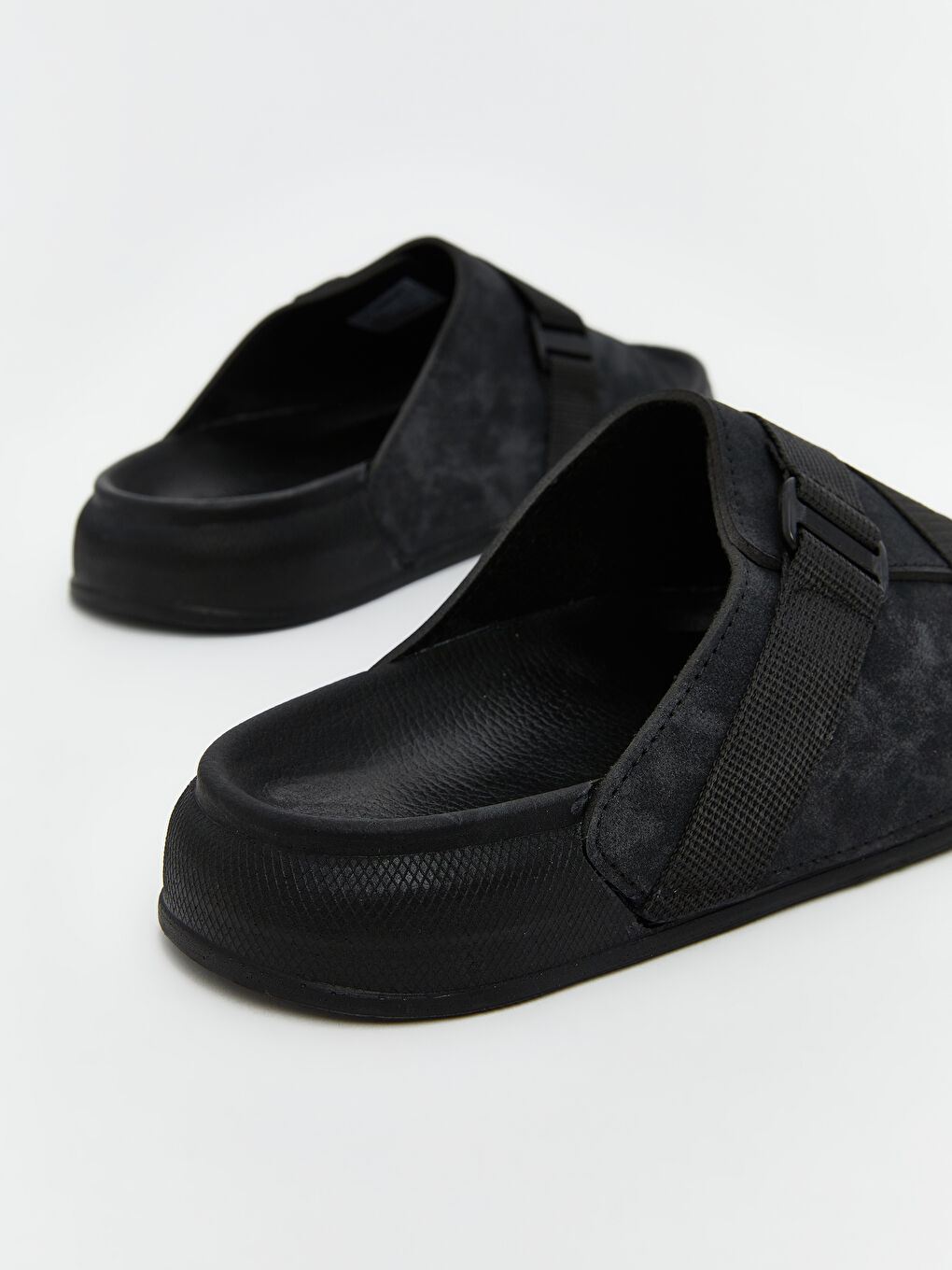 Faux Suede Men's Slippers -S5N549Z8-CVL