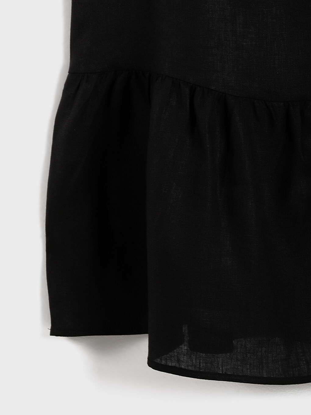 Crew Neck 100% Linen Dress-7