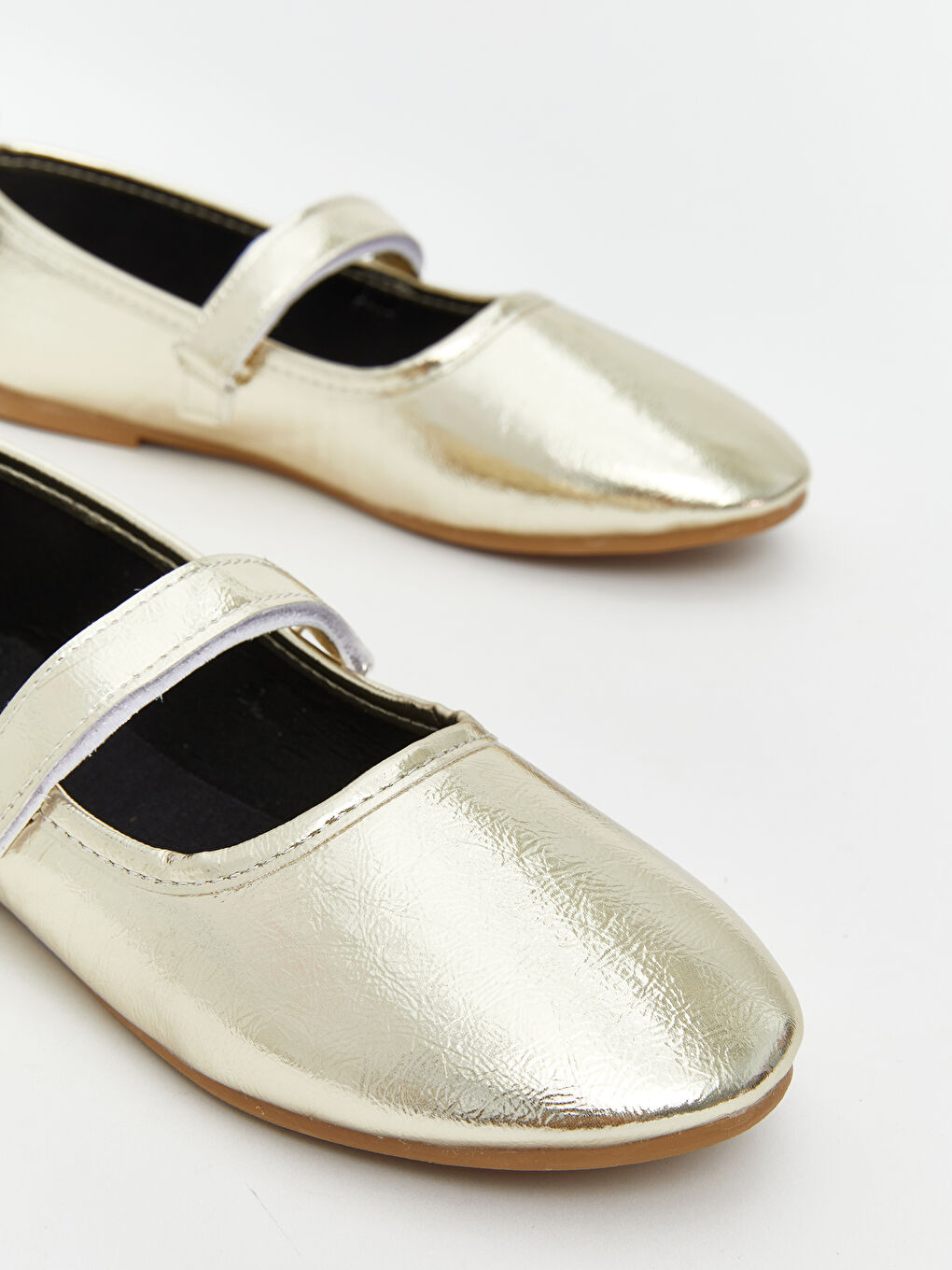 Shiny Looking Girl's Flats -S5N598Z4-GHW