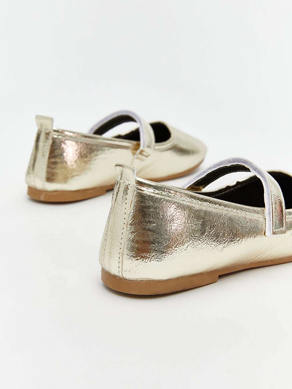 Shiny Looking Girl's Flats -S5N598Z4-GHW