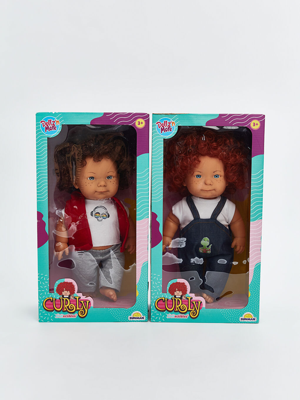 LCW ACCESSORIES Kıvırcık Saçlı Oyuncak Bebek 35 cm - 2