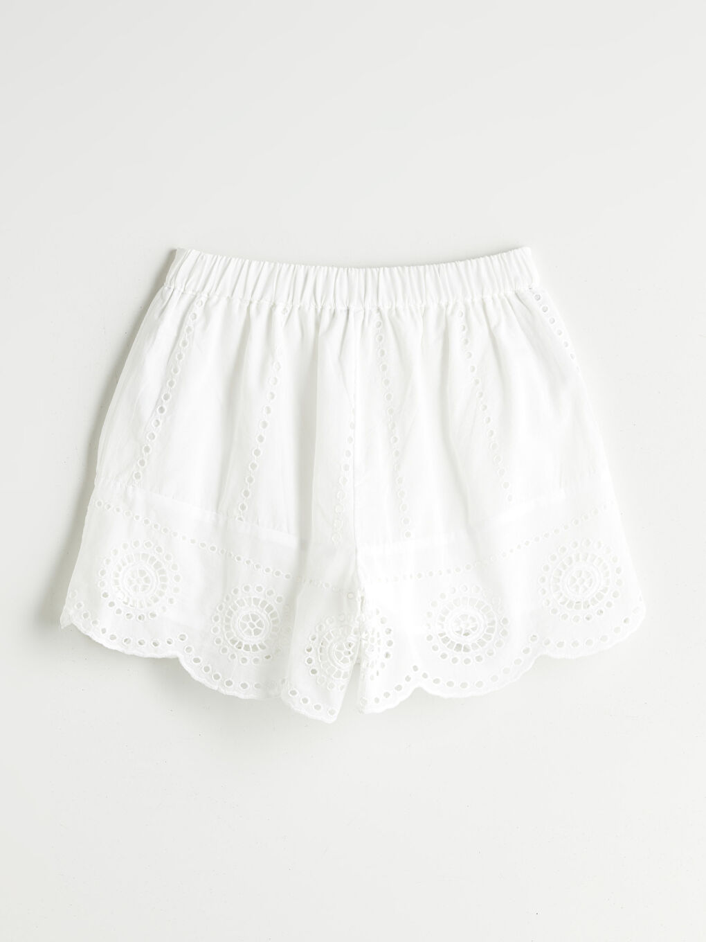 Woman ECRU Shorts -S5N621Z8-R9J