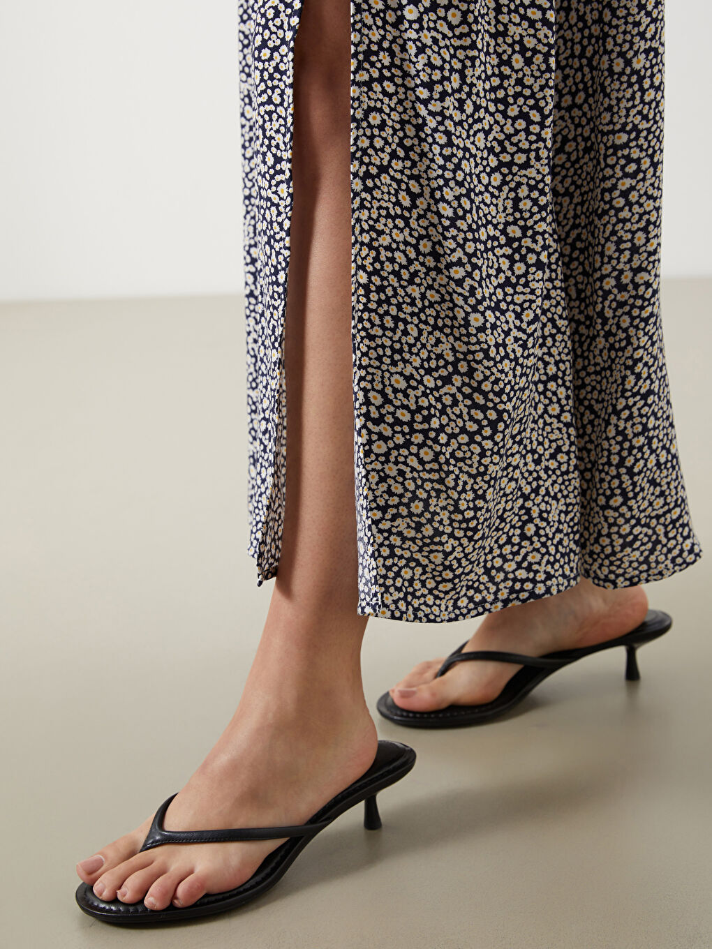 Double Breasted Floral Dress -S5N663Z8-LQJ
