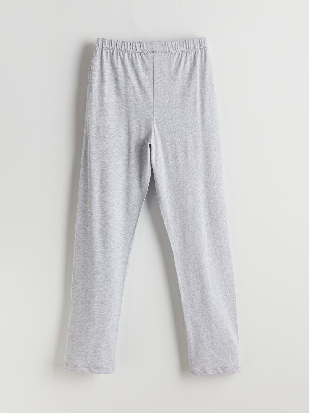 Gri Beli Lastikli Erkek Çocuk Pijama Alt-1