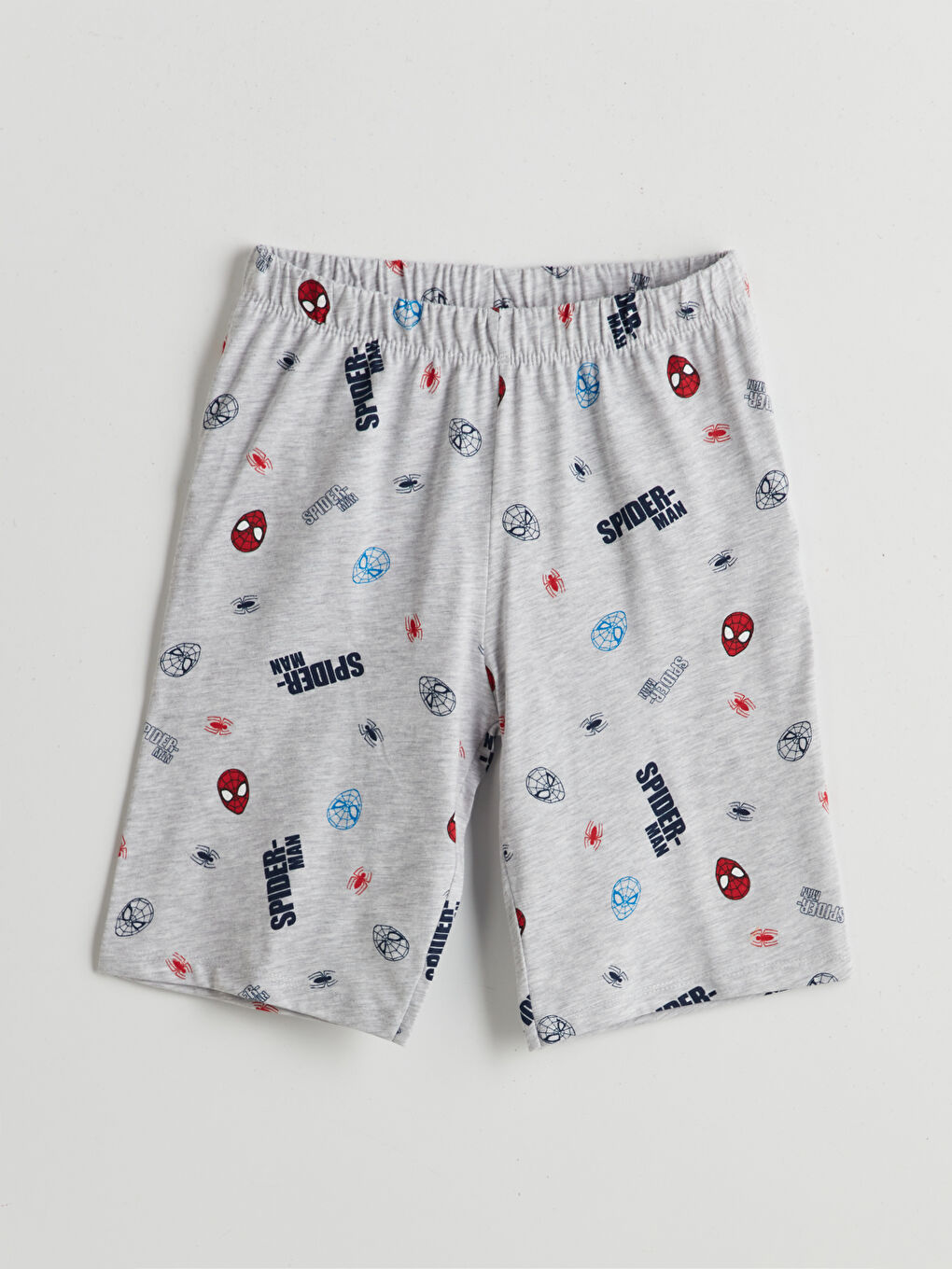 Elastic Waist Spider-Man Printed Boy'S Pajama Shorts 2-Pack -S5N704Z4-998