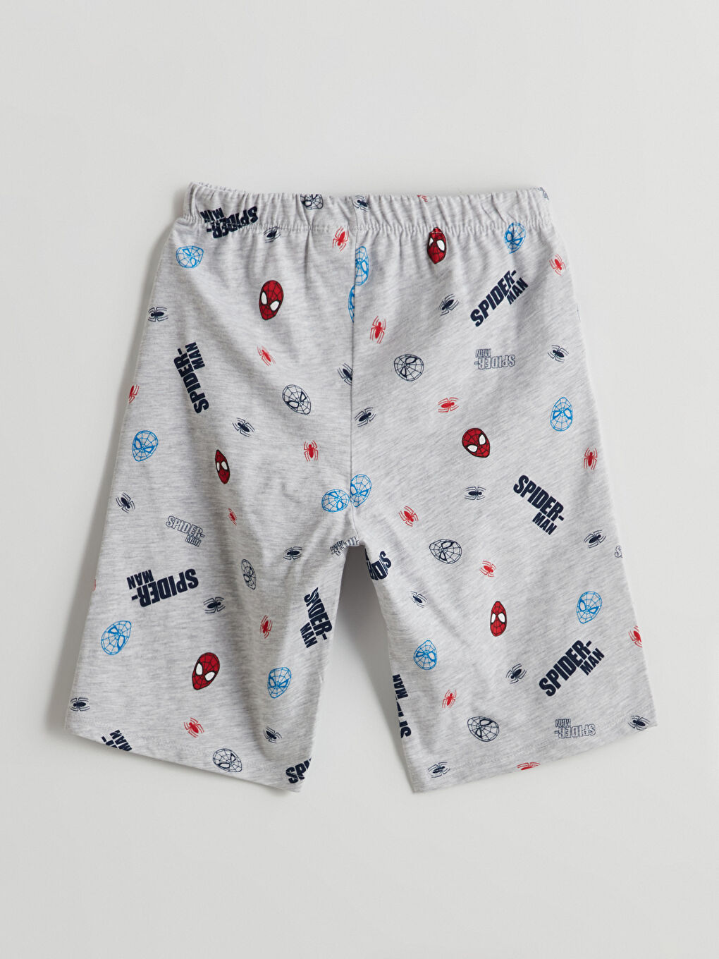 Elastic Waist Spider-Man Printed Boy'S Pajama Shorts 2-Pack -S5N704Z4-998