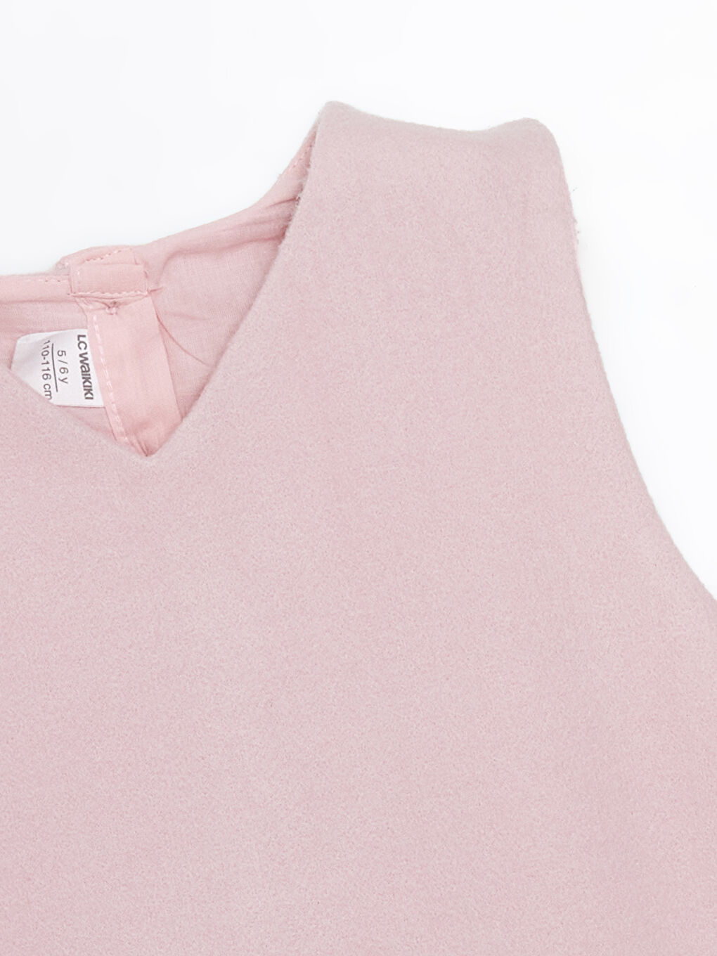 V Neck Basic Girl Dress -S5N710Z1-LBZ