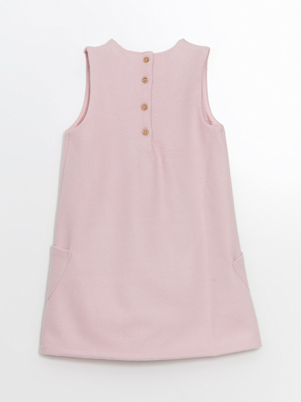 V Neck Basic Girl Dress -S5N710Z1-LBZ