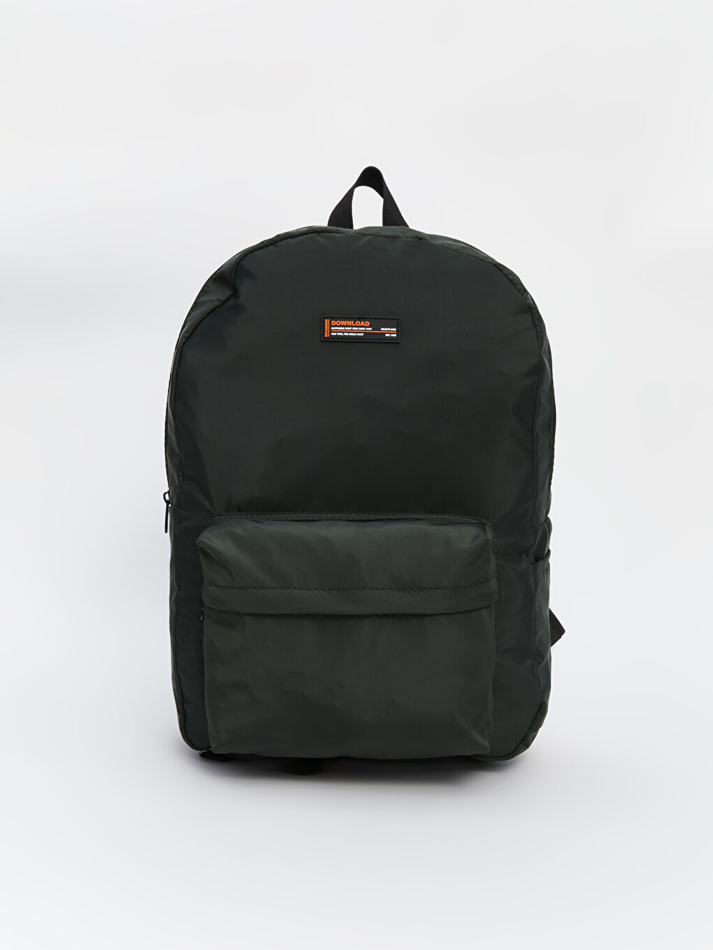 Yeşil Baskılı Erkek Sırt Çantası